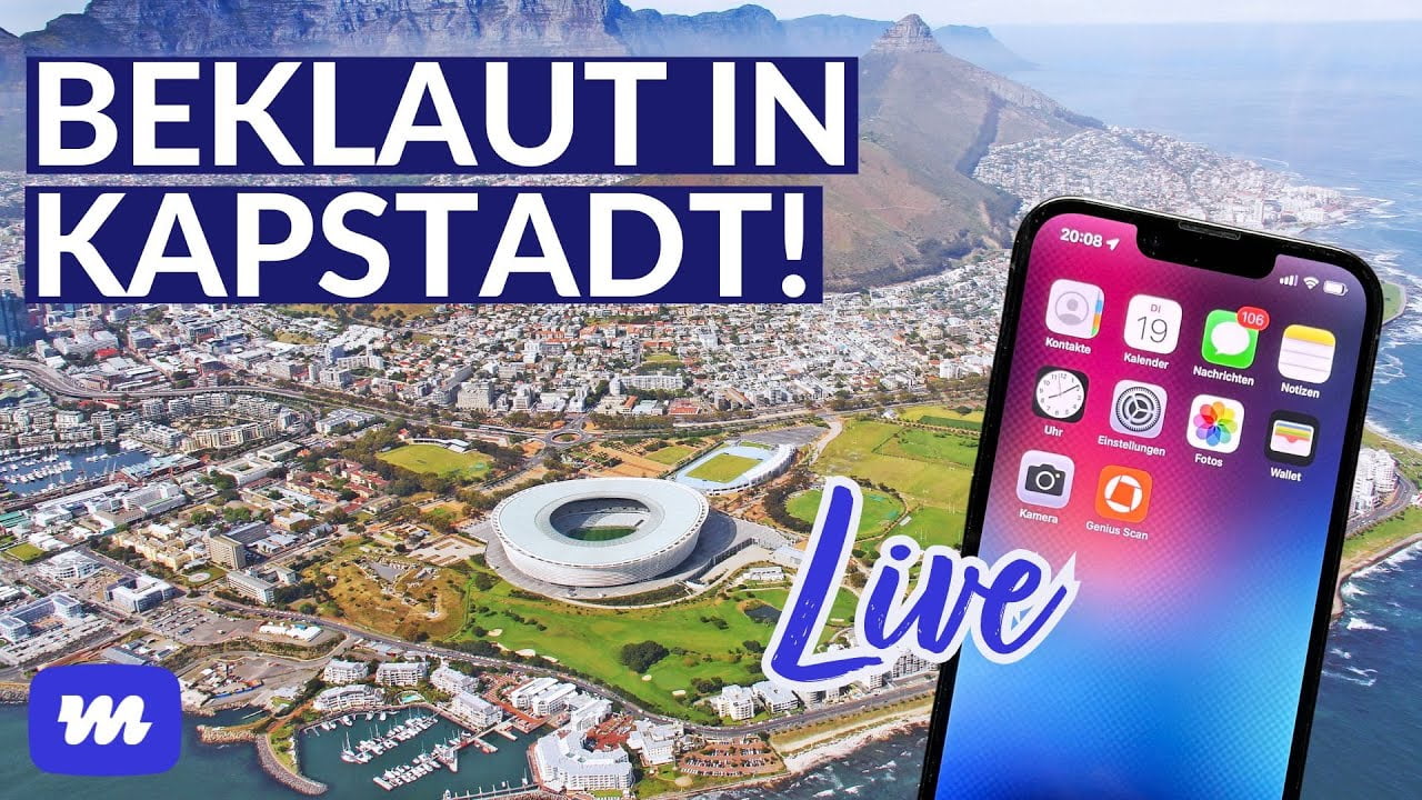 Das entwendete iPhone: Matthias Morrs Kampf gegen den Diebstahl in Kapstadt