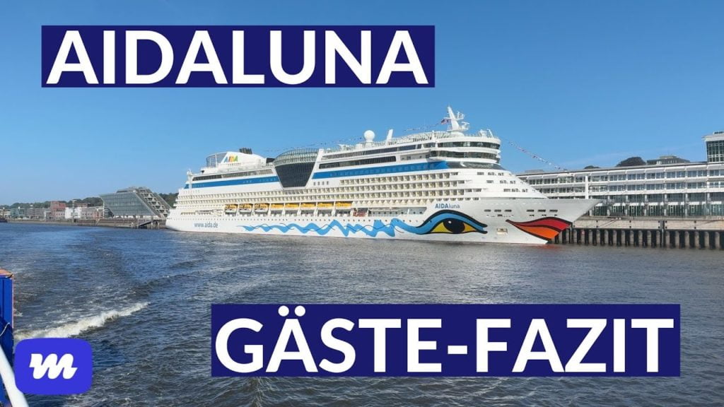 Reiseverlauf der AIDAluna: Von Hamburg nach Island, Grönland und Schottland