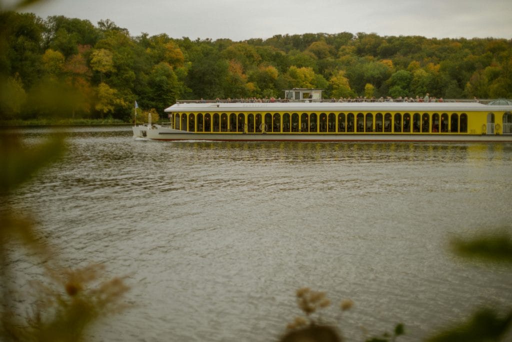 Begrüßung aus dem herbstlichen Hamburg, dem Startpunkt einer Weltreise mit AIDA